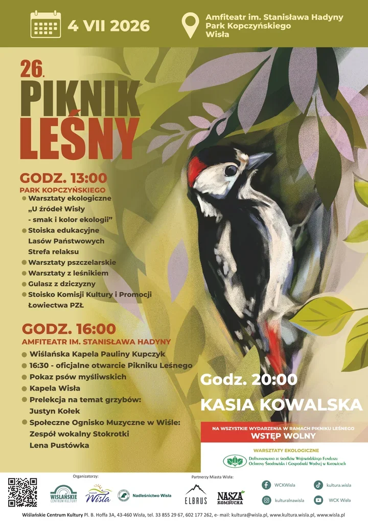 Leśny piknik w Wiśle z gulaszem, pszczołami i finałem Kasi Kowalskiej